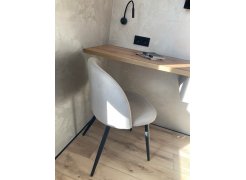 Стул на металлокаркасе Gabi 1 gray / black фото покупателя 238