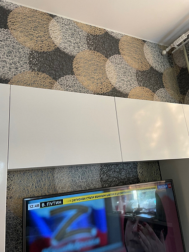 Готовая гостиная Румба белый / белый глянец  - Уцененный экземпляр фото покупателя 31