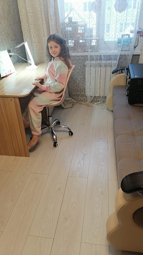 Компьютерное кресло Kolin white фото покупателя 114