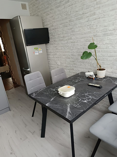 Стул на металлокаркасе Чилли К темно-серый (velutto 32) / черный фото покупателя 403