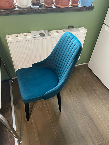 Стул на металлокаркасе Kora gray / black фото покупателя 117