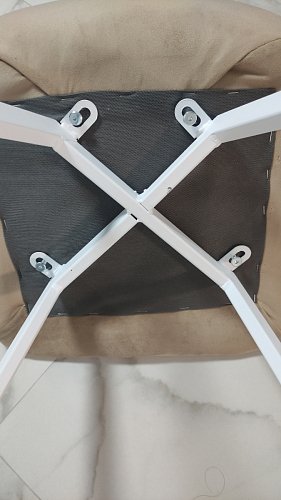 Стул Чилли 2 темно-серый  / черный фото покупателя 1138