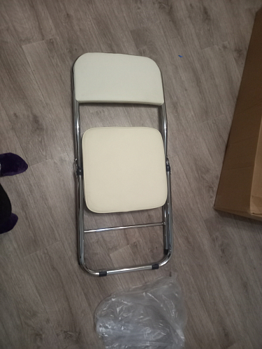 Стул Chair раскладной бежевый фото покупателя 56