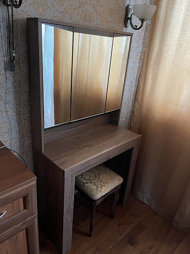 Табурет Орфео орех / бежевый фото покупателя 6