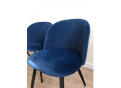 Стул на металлокаркасе Gabi 1 бежевый / черный с серебряными наконечниками фото покупателя 307