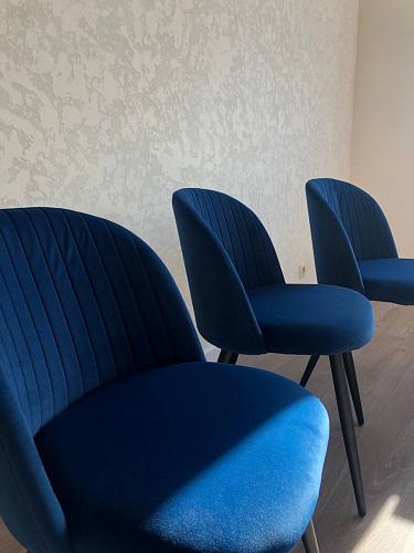 Стул на металлокаркасе Gabi latte / gold / black фото покупателя 308