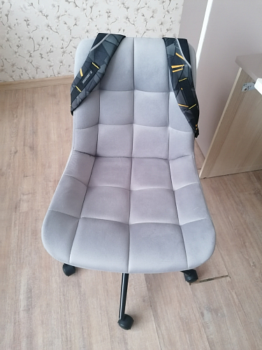 Компьютерное кресло Честер зеленый / черный фото покупателя 18