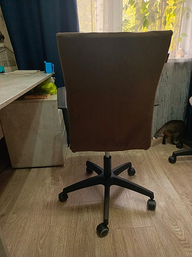 Компьютерное кресло Spark флок розовый 137 фото покупателя 3