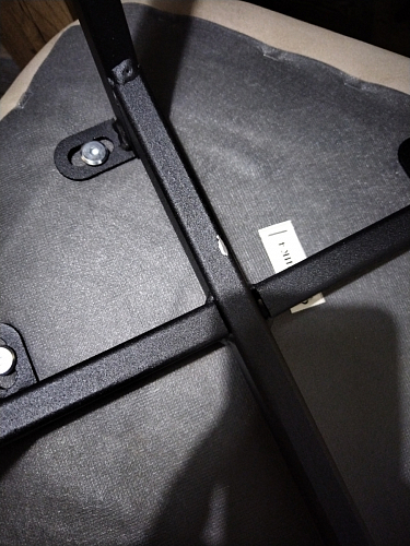 Стул на металлокаркасе Чилли К кирпичный / черный фото покупателя 588