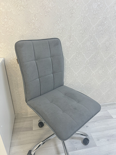 Компьютерное кресло One/Ван флок серый 29 фото покупателя 111