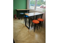 Полубарный стул Гангток катания дасти блю / черный матовый фото покупателя 3