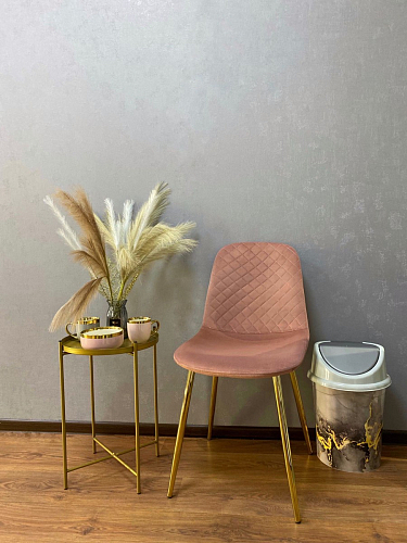 Стул на металлокаркасе Dabl wine red фото покупателя 2