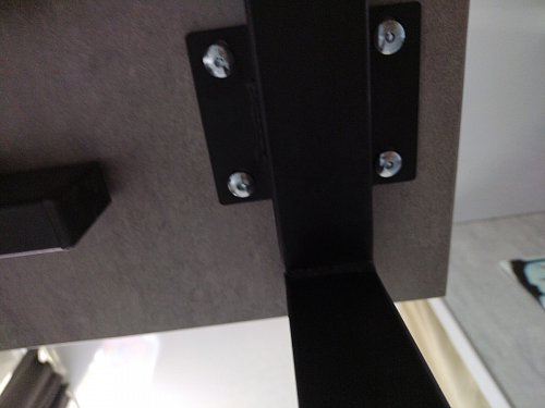 Стол Лота Лофт 140 25 мм черный матовый / бетон фото покупателя 311