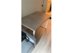 Стол Лота Лофт 140 25 мм юта / белый матовый фото покупателя 695