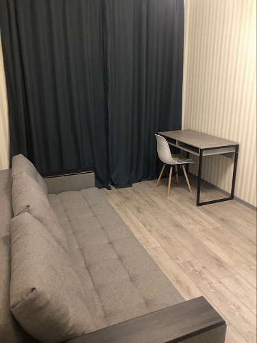 Письменный стол Леон Лофт черный матовый / дуб вотан фото покупателя 122