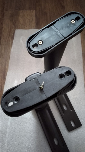 Компьютерное кресло Racer черное / голубое фото покупателя 77