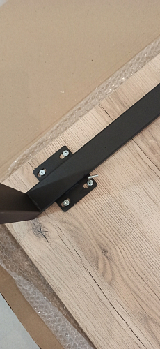 Стол раскладной Лота Лофт 120 25 мм юта / черный матовый фото покупателя 459