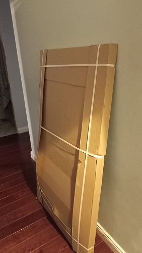 Письменный стол СПм-25 правый белый  - Уцененный экземпляр фото покупателя 91