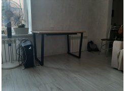 Стол Лота Лофт 120 25 мм сабия / черный матовый фото покупателя 260