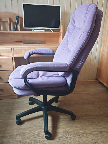 Компьютерное кресло Comfort lux серый фото покупателя 8