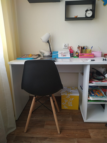 Пластиковый стул Eames PC-015 серый фото покупателя 503