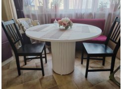 Стол Барел 110 белый / золото фото покупателя 25