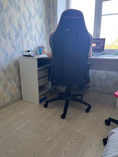 Письменный стол СПм-25 правый белый фото покупателя 33