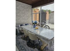 Стул на металлокаркасе Gabi blue / black фото покупателя 381