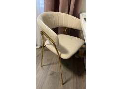 Стул на металлокаркасе Kamelia зеленый / золото фото покупателя 60