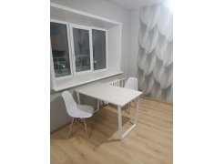 Стол Лота Лофт 140 25 мм юта / белый матовый фото покупателя 749