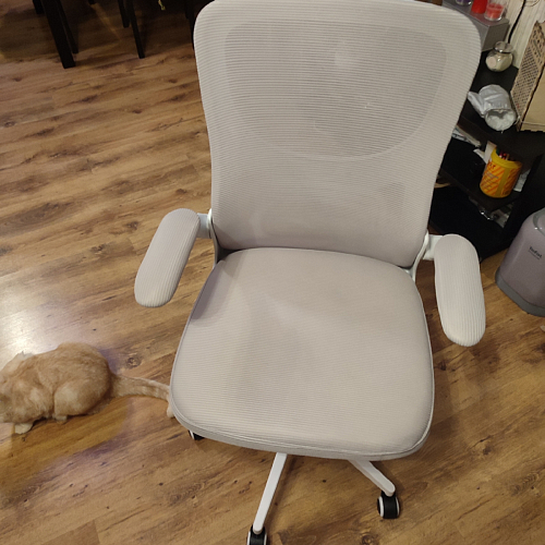Компьютерное кресло Konfi light gray / white фото покупателя 181