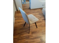 Стул на металлокаркасе Чилли розовый / черный каркас фото покупателя 457