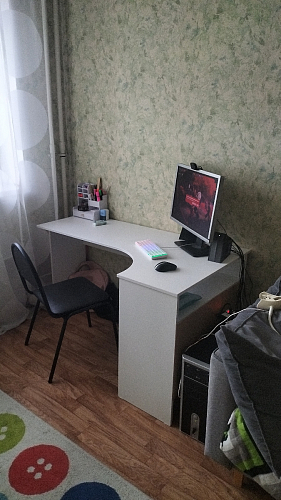 Стол письменный СПм-25 левый венге фото покупателя 2