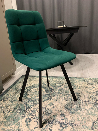 Стул Чилли 2 темно-серый  / черный фото покупателя 1489