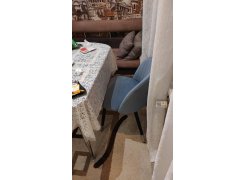 Стул на металлокаркасе Gabi 1 gray / black фото покупателя 283