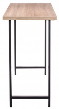 Стол барный Лофт сонома / черный матовый