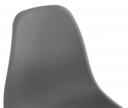 Пластиковый стул Eames PC-015 серый