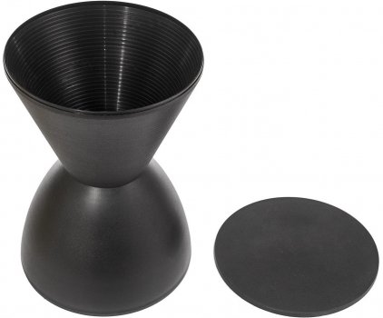 Табурет Button черный