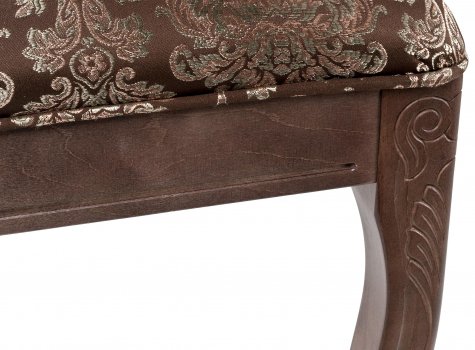 Банкетка Валентино орех / шоколад