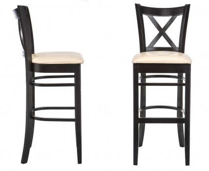 Барный стул Terra cappuccino / cream