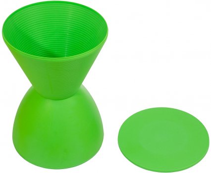 Табурет Button зеленый