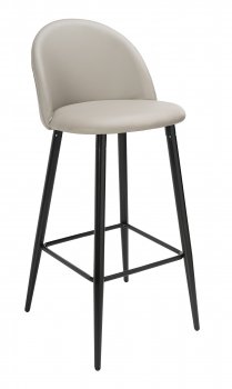 Барный стул Dodo bar экокожа серая