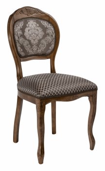 Деревянный стул Лауро орех / ромб