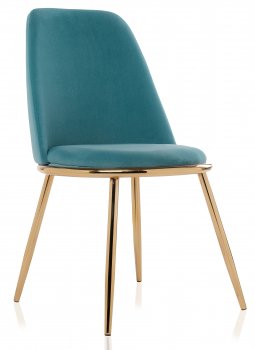 Стул на металлокаркасе Alt green