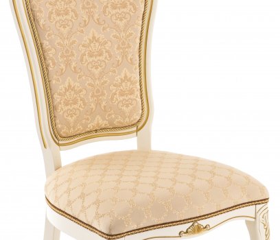 Стул Руджеро патина золото / бежевый комби