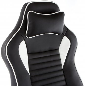 Компьютерное кресло Leon черное / белое