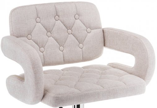 Барный стул Shiny ткань cream