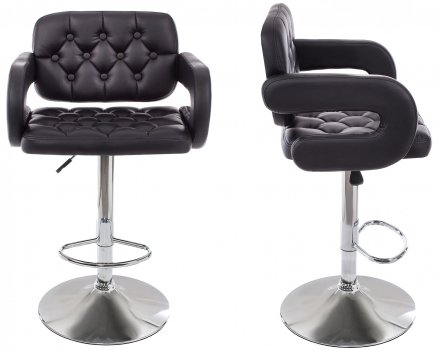 Барный стул Shiny черный