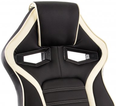 Компьютерное кресло Monza черное / бежевое