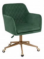 Компьютерное кресло Molly green / gold